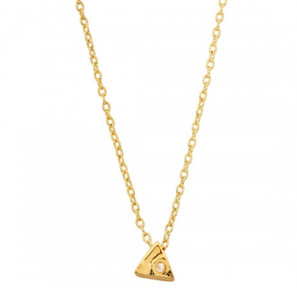 Gorjana Jewelry - NEW Gorjana Triangle Charm Necklace